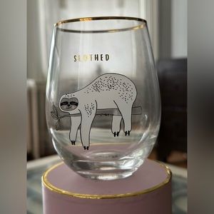 🦥 Sloth Stemless Wineglass 🦥